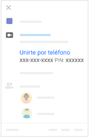 Unirse a reuniones por teléfono