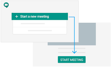 Iniciar reuniones desde la Web